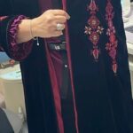 Handcrafted Palestinian embroidery abaya