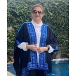 Handcrafted Palestinian embroidery Cape
