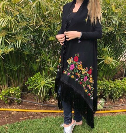 Handcrafted Palestinian embroidery Gilet