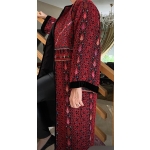 Embroidered with patience and love long jacket