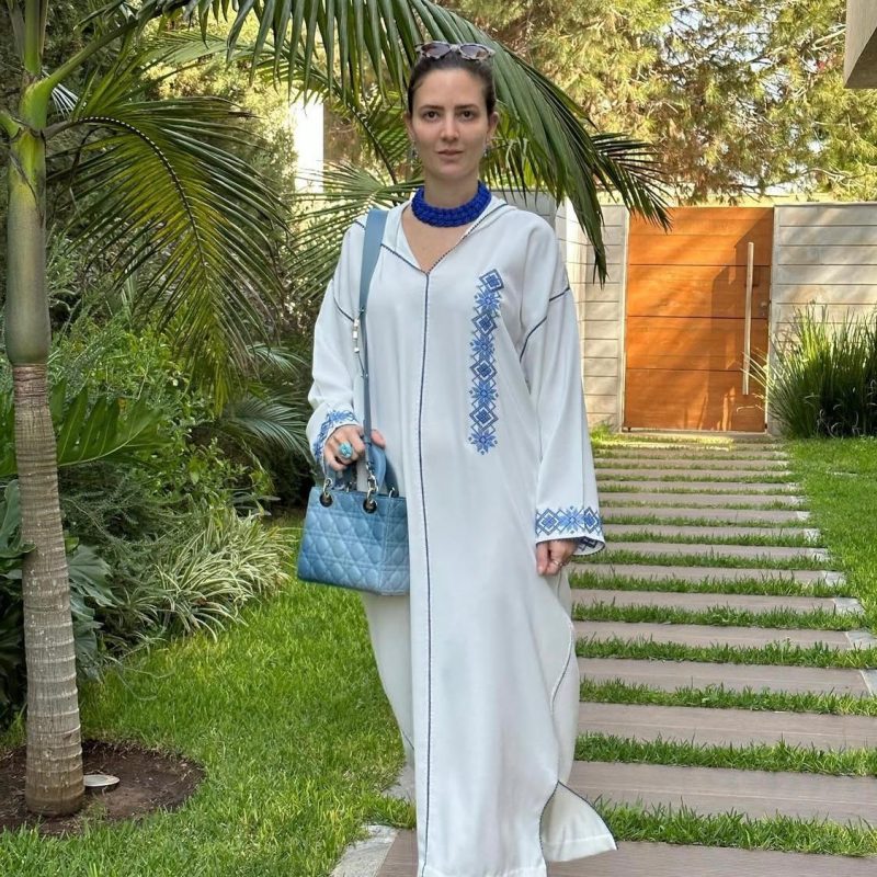 Arabic calligraphy abaya