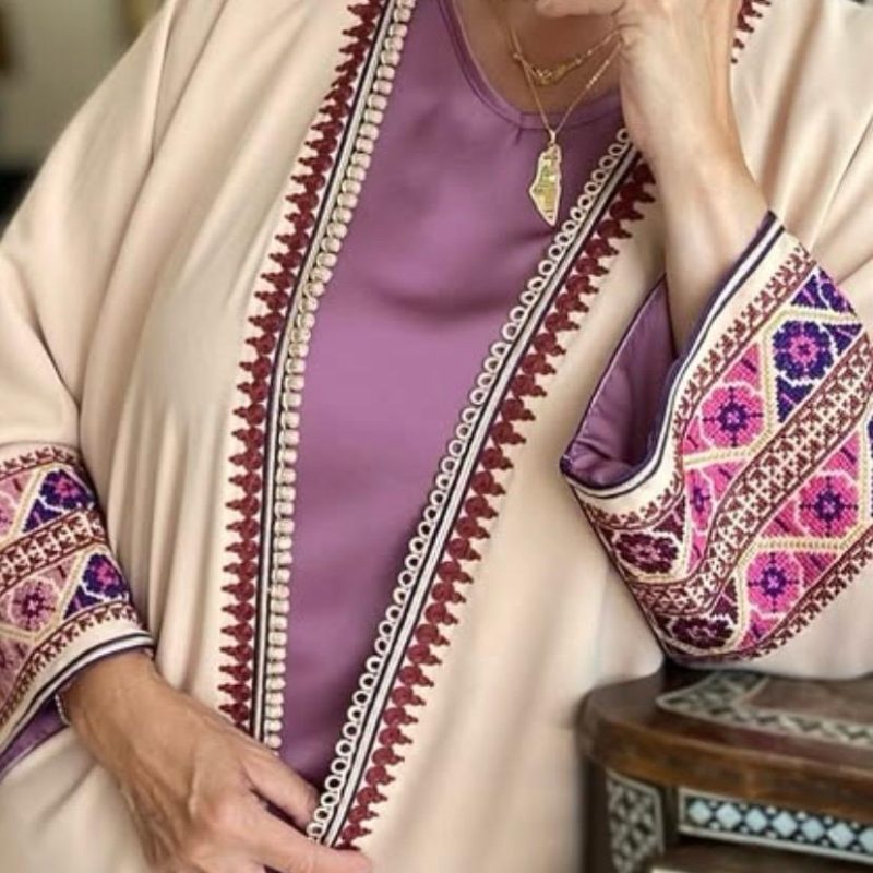 Moroccan Palestinian abaya