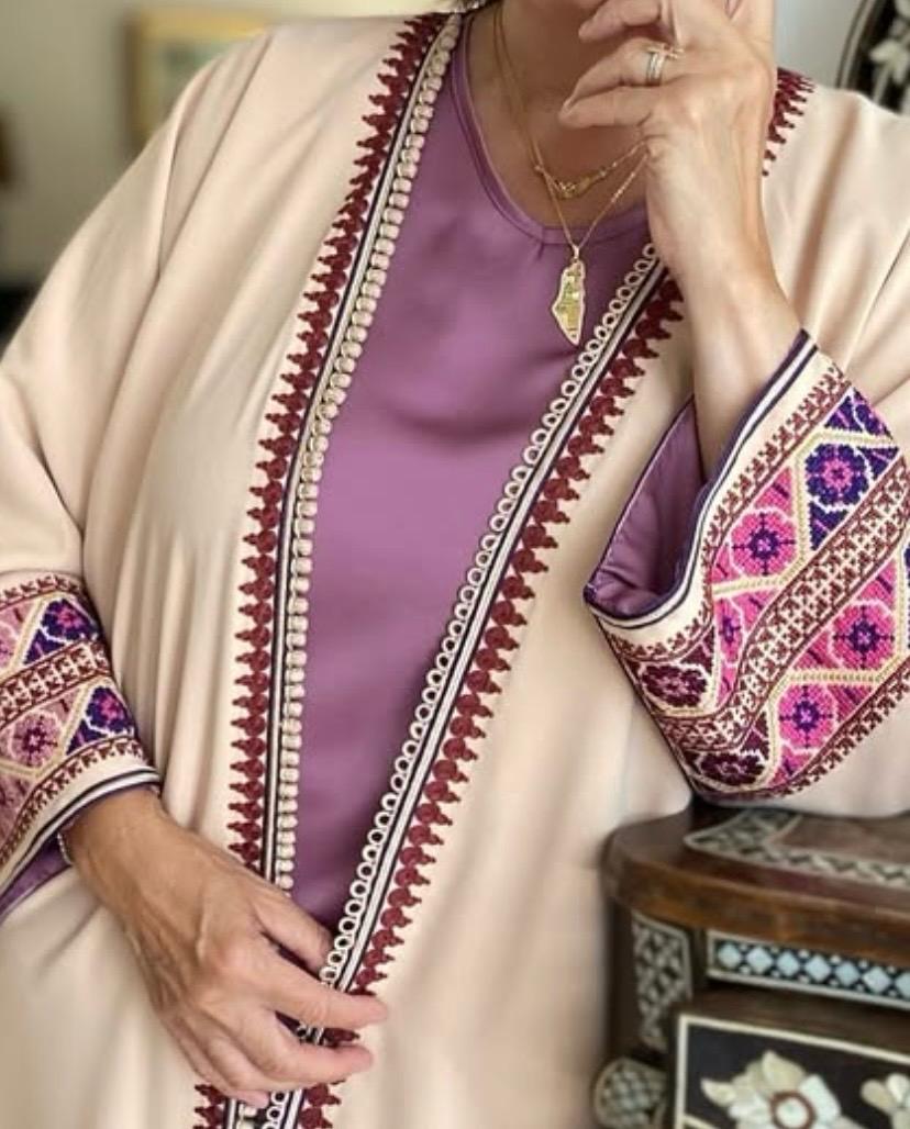 imgff5 Moroccan Palestinian abaya - Image 1